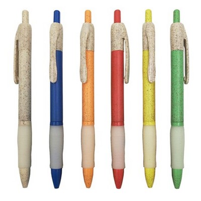 Eco-friendly Wheat Straw Ballpoint Pens