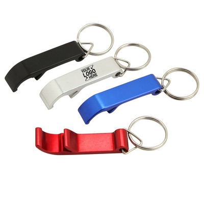 Beer Bottle Cap Opener Keychain