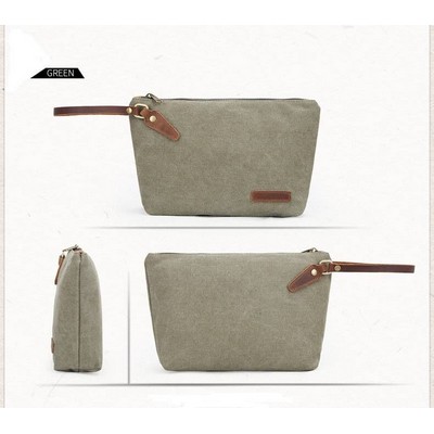 Canvas Cosmetic/Make Up Bag