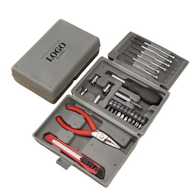 Household Tool Kit w/Storage Case