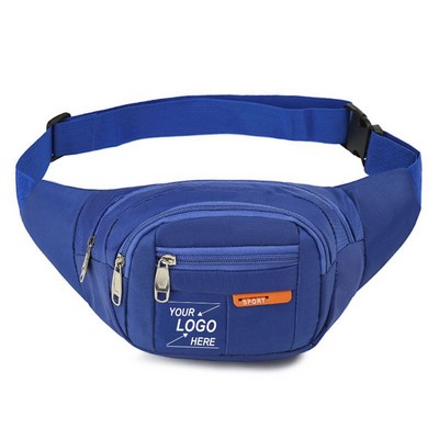 Large 3-Pocket Waist Bag
