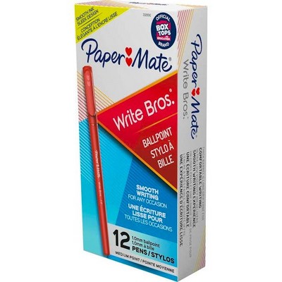 Ballpoint Pens - Red, 1.0 mm, 12 Box (Case of 72)