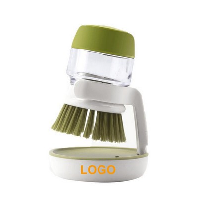 Dish Brush w/Soap Dispenser