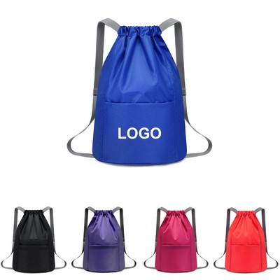 Waterproof Oxford Drawstring Backpack