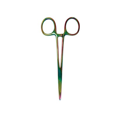 Prestige Medical - 5.5" Kelly Forceps - Rainbow Finish