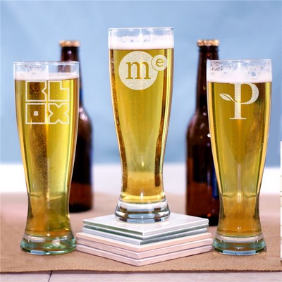 Engraved Corporate Pilsner Glass