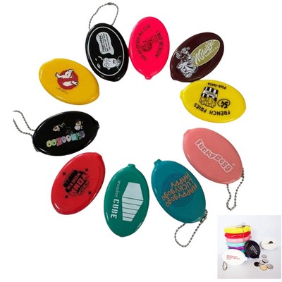 Squeeze Coin Holder W/ Chain