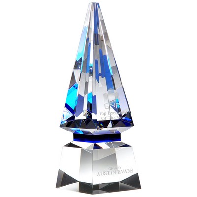 Blue Spire Crystal Award