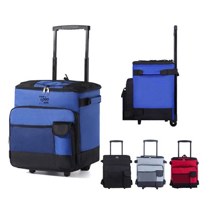 Large Rolling Cooler with High Capacity