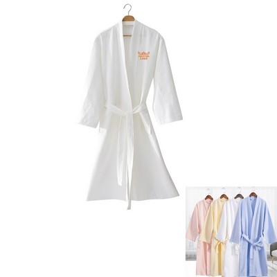 Kimono Knit Diamond Bathrobe