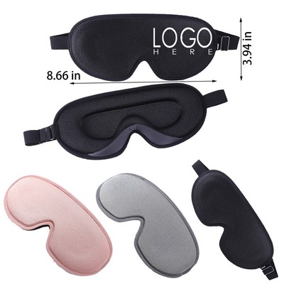 Memory Cotton Polyester Fiber Eye Mask