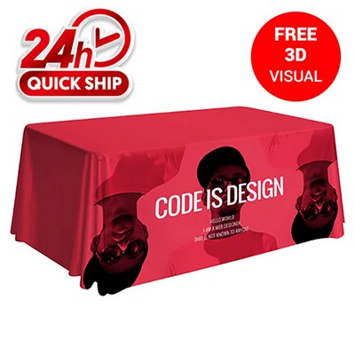 6' Premium 4-Sided Table Throw