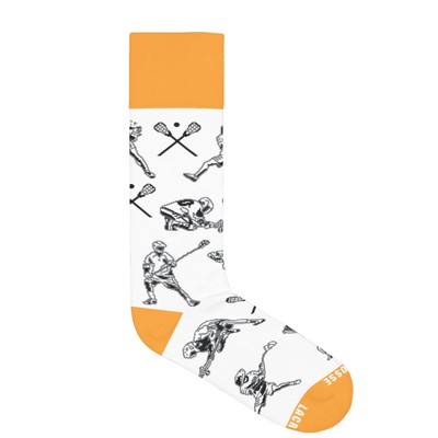 Custom Lacrosse Socks - Tailored Comfort for Lacrosse Players - American Made