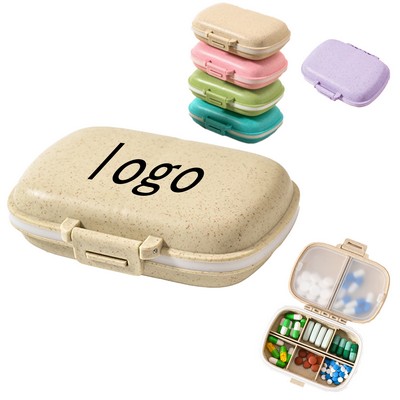 8-Compartments Portable Medicine Box