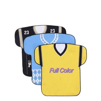 Jersey Shape Microfiber Rally Towel