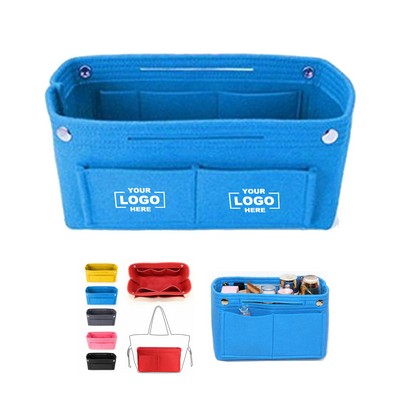 Versatile Felt Purse Organizer Insert.