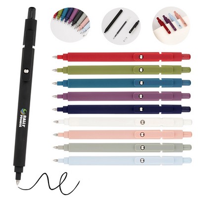 Gel Pen Press Type Ballpoint Pen