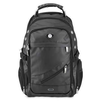 Executive Backpack W/ Silver Medallion