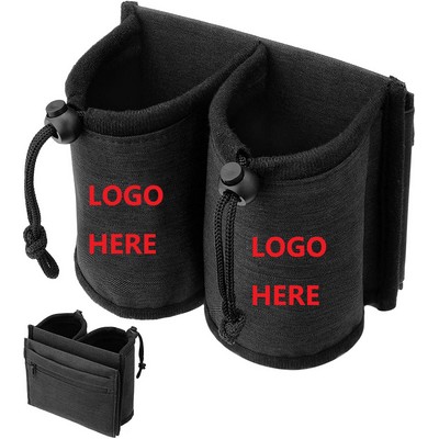 Travel Insulated Drinks Carrier Luggage Cup Holder