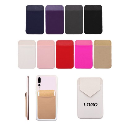 PU Card Wallet Phone Holder