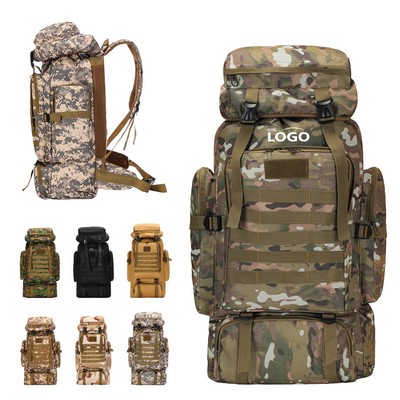 Camouflage High Capacity Hiking Backpack