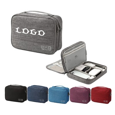 Waterproof 3 Layer Electronics Organizer Bag