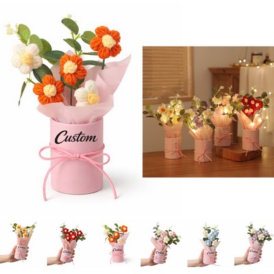 Crochet Flower Bouquet Gift