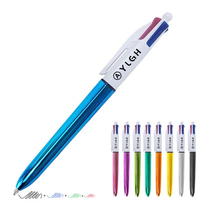 Shining Barrel 4 Colors Refills Pen