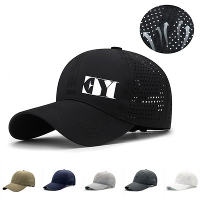 6 Panels Breathable Quick Dry Baseball Cap
