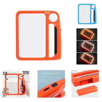 Handheld Full-Page Magnifying Glass