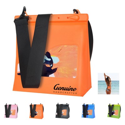 Outdoor Adventure Clear-view Waterproof Shoulder Bag
