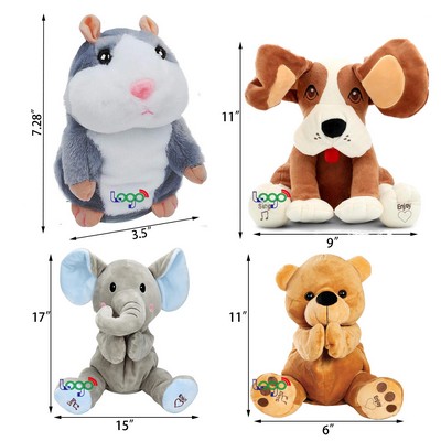 Custom Animated Plush Singing Dog