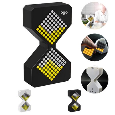 LED Gravity Sensor Hourglass