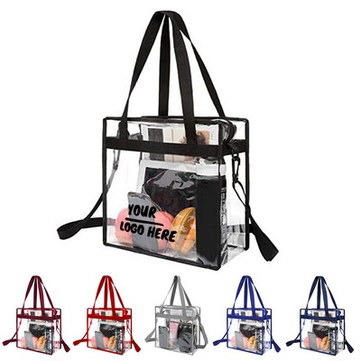 Large PVC Clear Travel Shopping Storage Bag