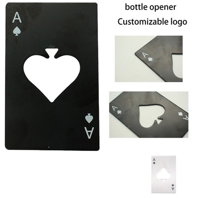 Creative Poker Card Bottle Opener