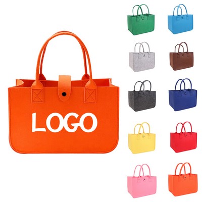 Creative Felt Shopping Tote Bag