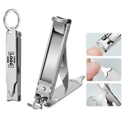 Keychain Nail Clipper with Multi-Function Tools.
