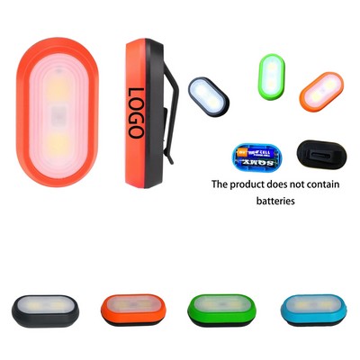 Mini Safety Light Waterproof LED Clip Lamp For Night Running
