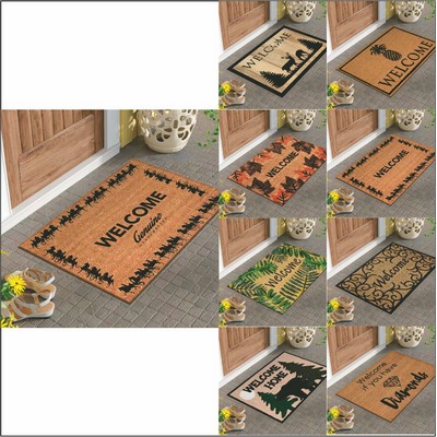 Velvet Outdoor Entrance Mat