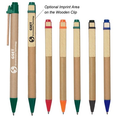 Eco-Inspired Paper Barrel Pen