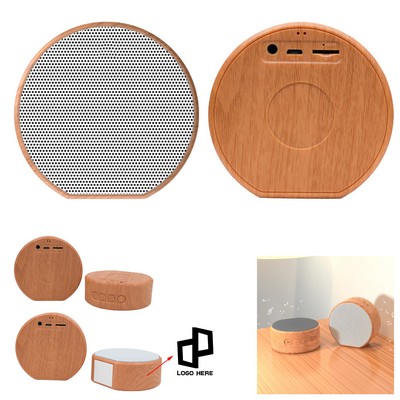 Wooden Wireless Bluetooth Speaker
