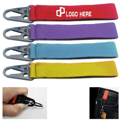 Canvas Webbing Key Chain