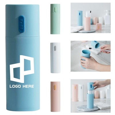 Travel Toothbrush Storage Holder W/ Lid