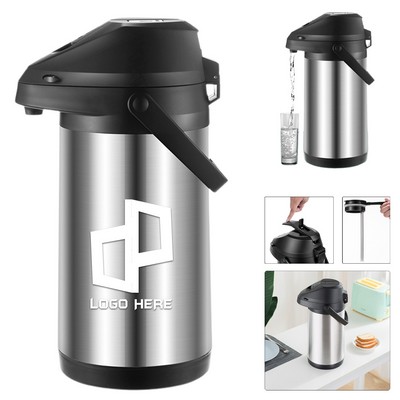 100Oz Stainless Steel Thermos W/ Pump
