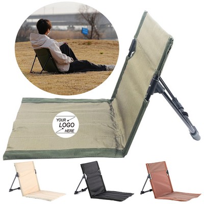 Floor Chair with Back Support.