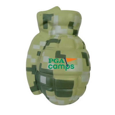 Grenade Shaped Stress Reliever Camouflage