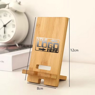 Full Color Bamboo Mobile Phone Stand
