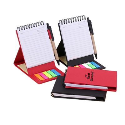 Kraft Paper Memo Pad With Stickies