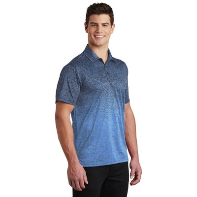 Sport-Tek Ombre Heather Polo