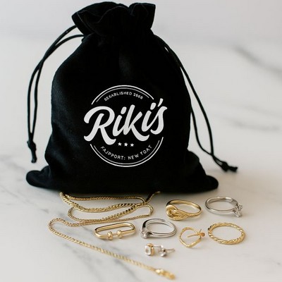 Drawstring Jewelry Bag)6.7"W x 9.1"H)
